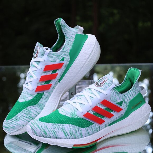 Adidas Ultraboost 21 Mexico National Soccer Team Men’s Size 13 - Picture 2 of 11